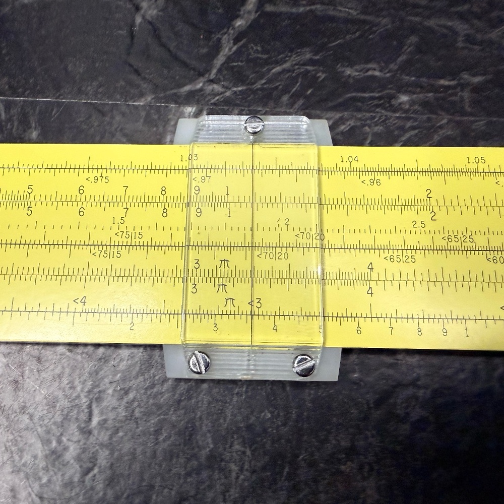 PICKETT Synchro-Scale Model N800-ES Slide Rule w/Case - Picture 5 of 16